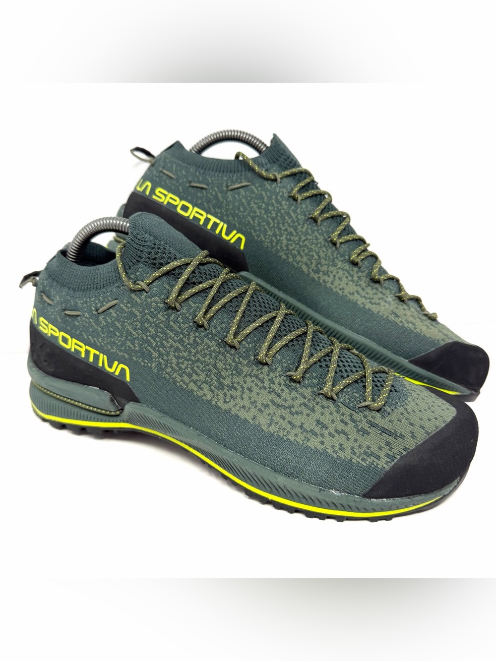 La Sportiva Men’s TX2 EVO Approach Hiking Shoes Sz 9.5 Green Outdoors Trail NEW